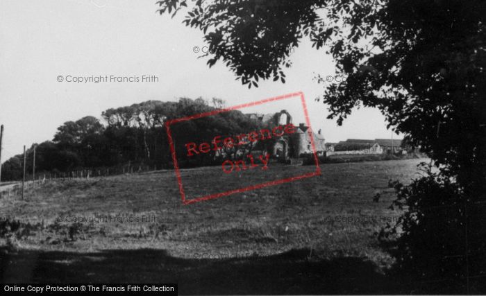 Photo of Oxwich, Castle c.1960