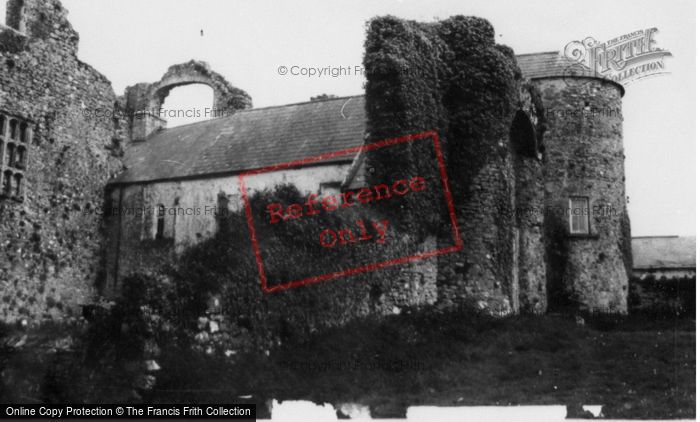 Photo of Oxwich, Castle c.1960