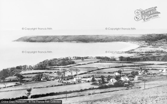 Photo of Oxwich, The Bay From Cefn Bryn c.1965