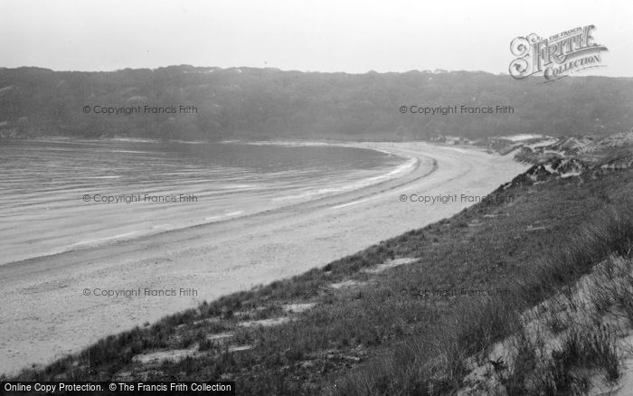 Photo of Oxwich, The Bay Looking South c.1935