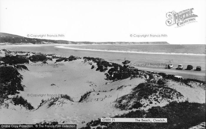 Photo of Oxwich, The Beach c.1960
