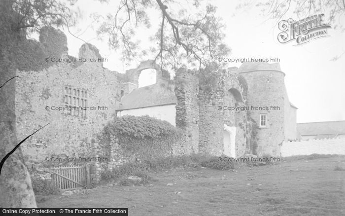 Photo of Oxwich, The Castle c.1935