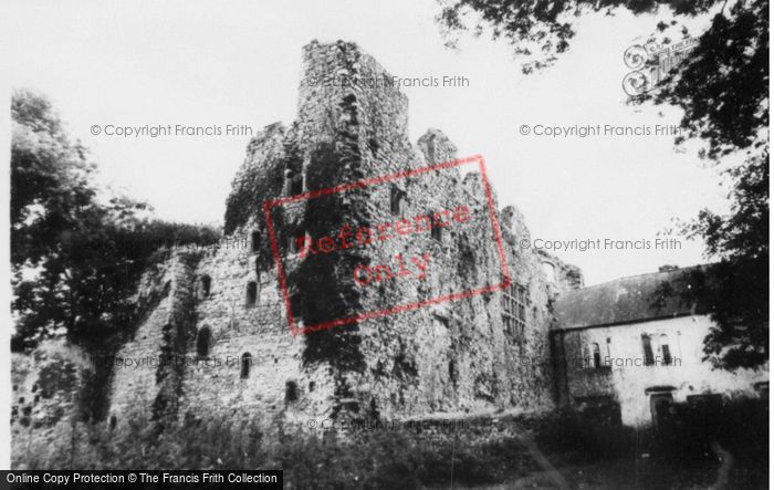 Photo of Oxwich, The Castle c.1965