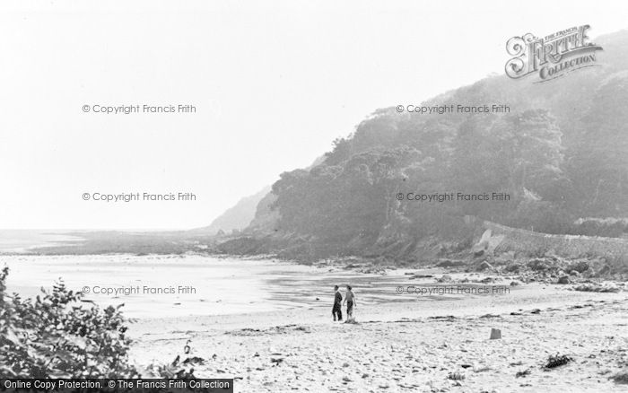 Photo of Oxwich, The Cliffs c.1950