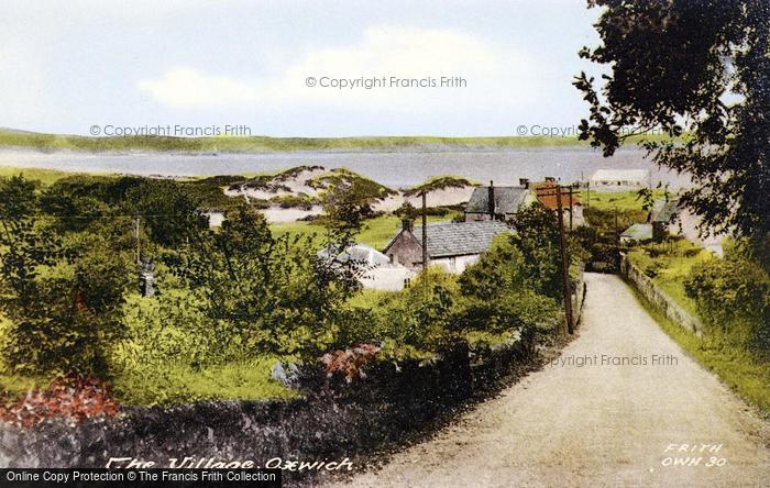 Photo of Oxwich, The Village 1954