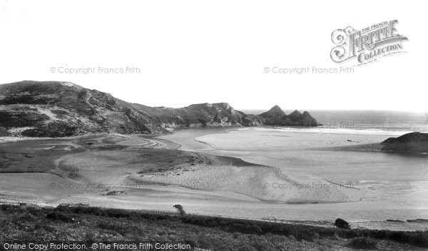 Photo of Oxwich, Three Cliffs Bay 1893