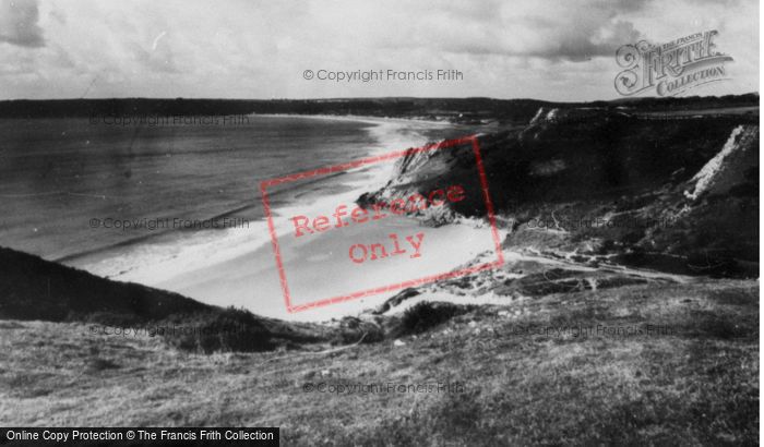 Photo of Oxwich, Tor Bay And The Point c.1965