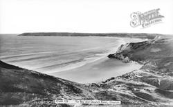 Tor Bay And The Point c.1965, Oxwich