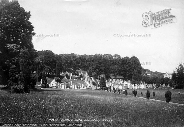 Photo of Oystermouth, The Cemetery 1899