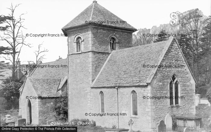 Photo of Ozleworth, Church c.1950