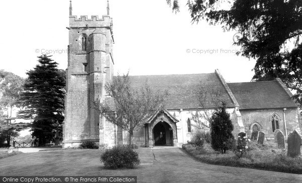Photo of Packwood, Church Of St Giles c.1960