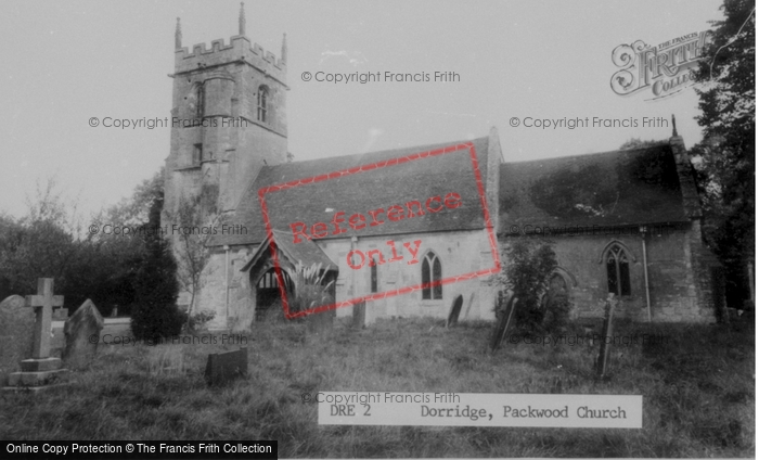 Photo of Packwood, The Church c.1955
