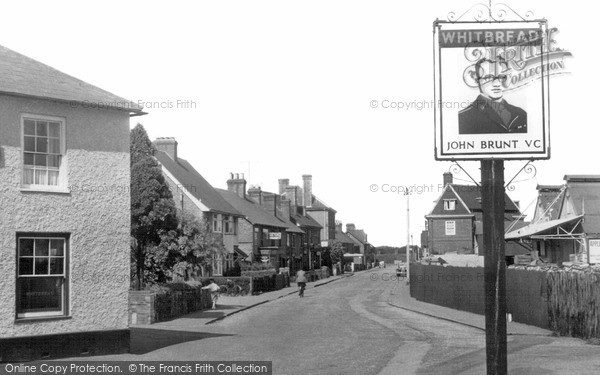 Photo of Paddock Wood, Church Road c.1955