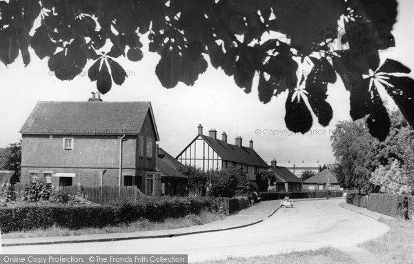 Photo of Paddock Wood, Church Road c.1955