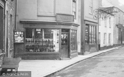 Lanadwell Street, Shoe Shop 1923, Padstow