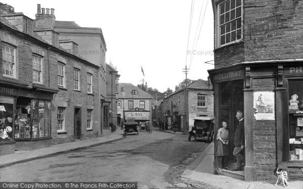 Photo of Padstow, Market Square 1923