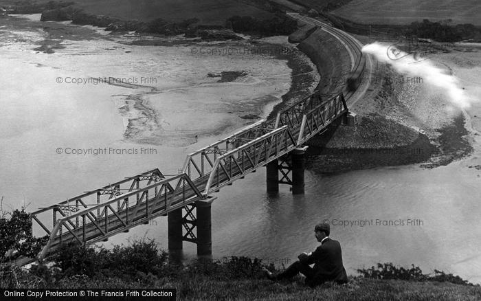 Photo of Padstow, Overlooking The Railway Bridge 1906