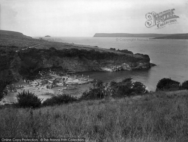 Photo of Padstow, St George's Well And The Beach 1931