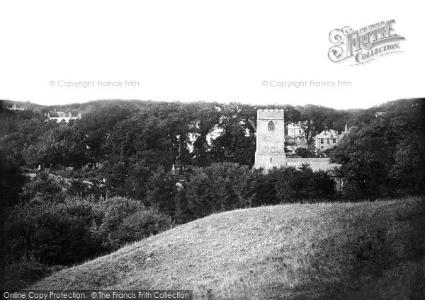 Photo of Padstow, St Petroc's Church And Prideaux House 1888