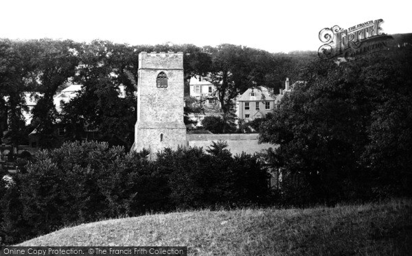 Photo of Padstow, St Petroc's Church And Prideaux House 1888