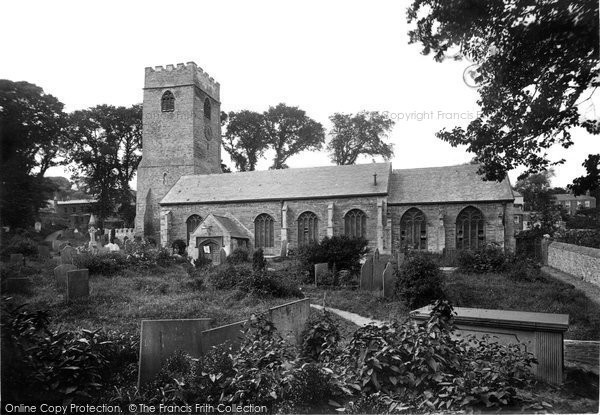 Photo of Padstow, St Petroc's Church, From The South 1888