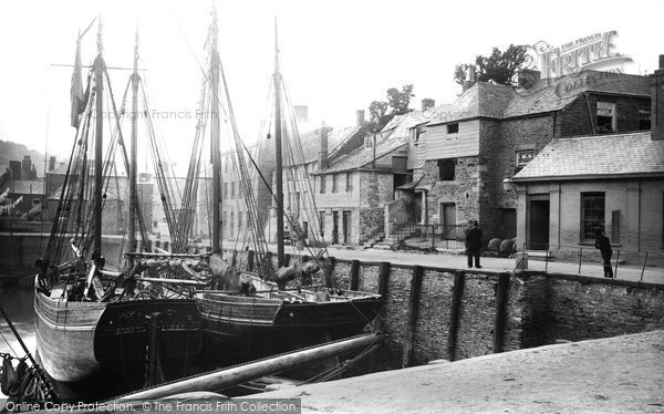 Photo of Padstow, The Harbour 1888
