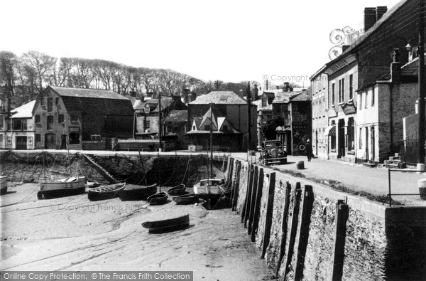 Photo of Padstow, The Quay At Low Tide c.1955
