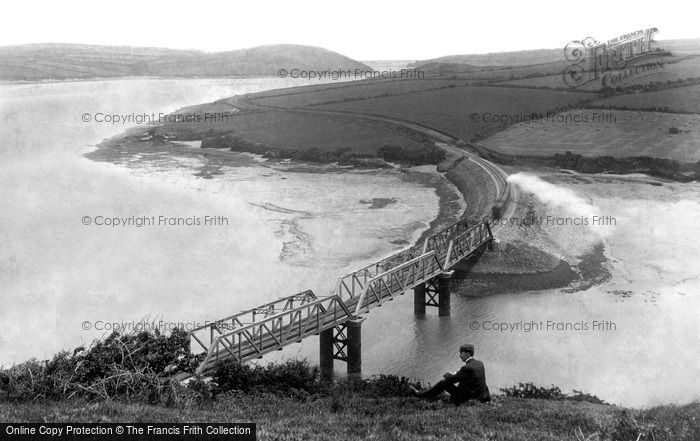 Photo of Padstow, The Railway Bridge 1906