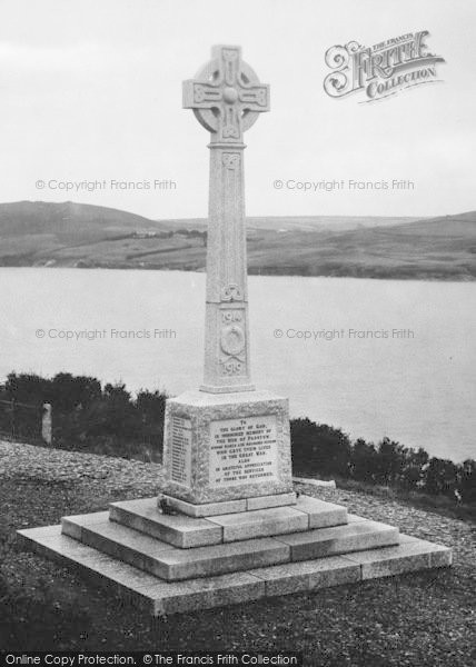 Photo of Padstow, The War Memorial 1923
