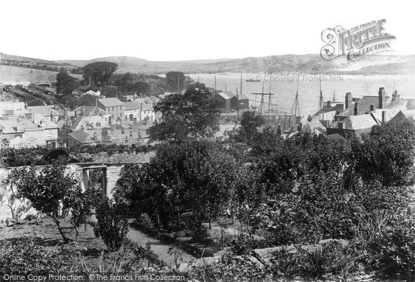Photo of Padstow, View Of The Town And Harbour 1894
