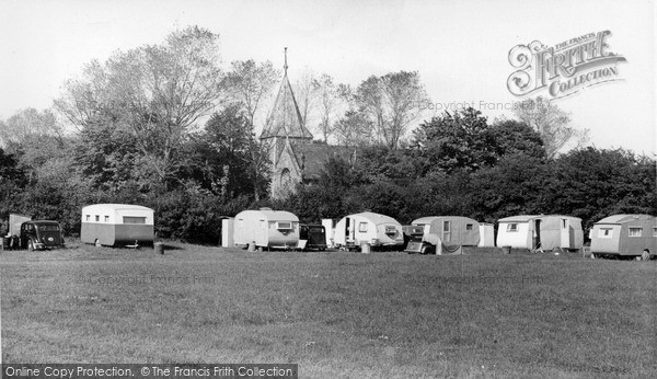 Photo of Pagham, Common Field, Church Farm c.1955