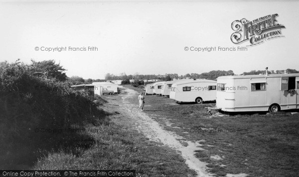 Photo of Pagham, Lagoon Strip, Church Farm c.1955