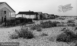 The Bungalows And Beach c.1955, Pagham
