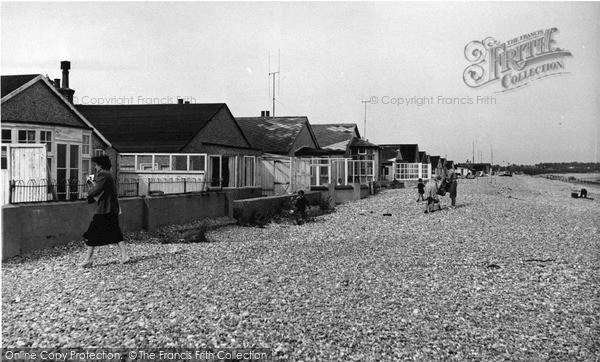 Photo of Pagham, The Bungalows c.1955