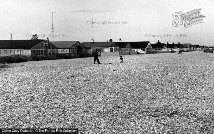 Photo of Pagham, The Bungalows c.1955