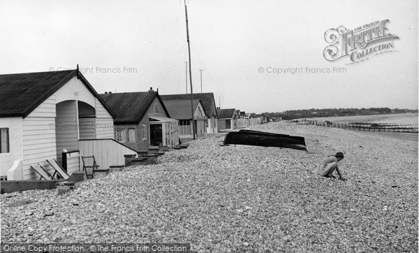 Photo of Pagham, The Bungalows, East Front c.1955