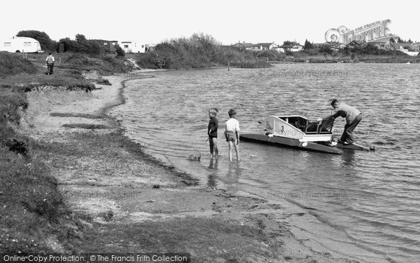 Photo of Pagham, the Lagoon c1955