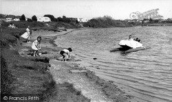 The Lagoon, Church Farm c.1955, Pagham