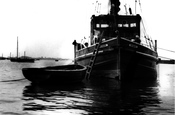 Paglesham, The River Roach c.1955, Paglesham Eastend