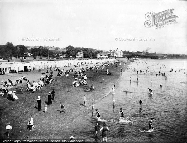 Photo of Paignton, Bathing Beach 1918