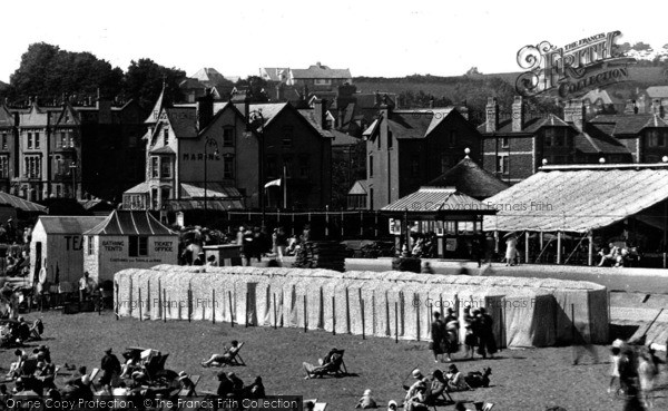 Photo of Paignton, Bathing Tents 1928