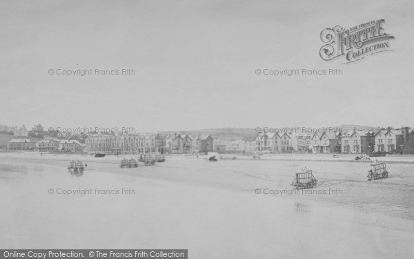 Photo of Paignton, Beach From Pier 1890