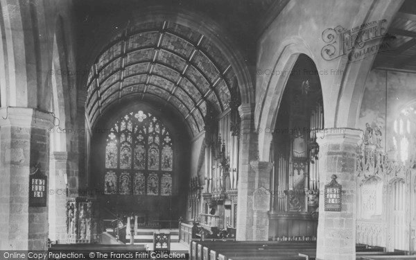 Photo of Paignton, Church Nave East 1896
