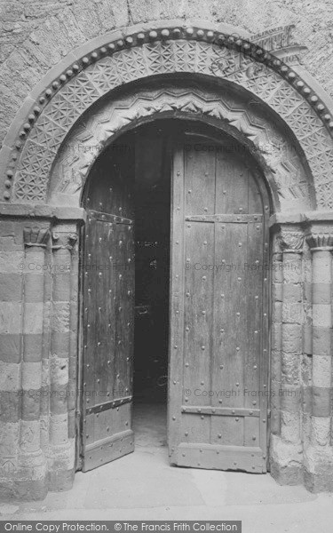 Photo of Paignton, Church, Norman Doorway 1912