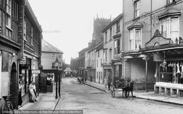 Photo of Paignton, Church Street 1912