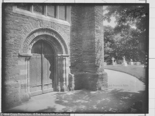 Photo of Paignton, Church West Door 1925