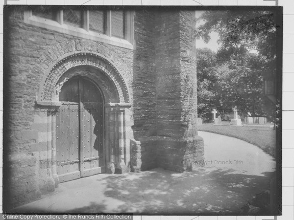 Photo of Paignton, Church West Door 1925