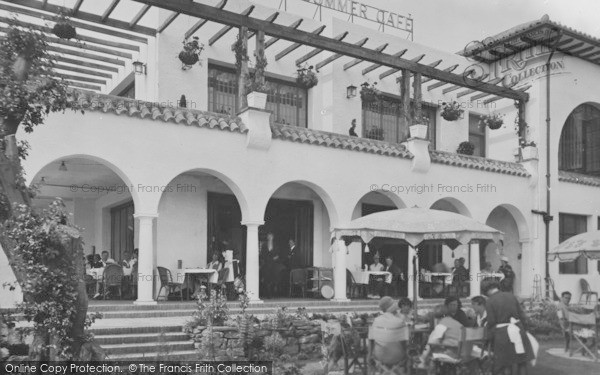 Photo of Paignton, Deller's Summer Café 1928