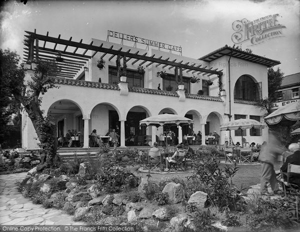 Photo of Paignton, Deller's Summer Café 1928