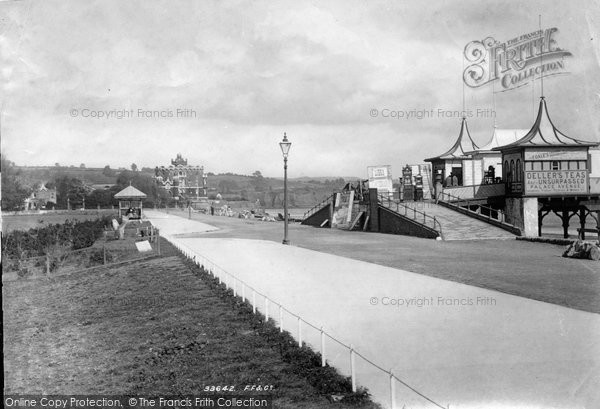Photo of Paignton, Esplanade And Pier Entrance 1894